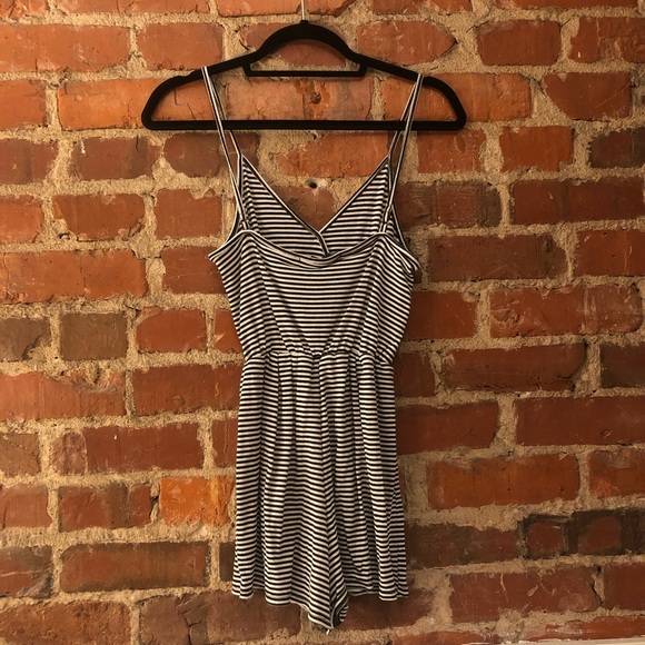 Striped Romper - Picture 2 of 3